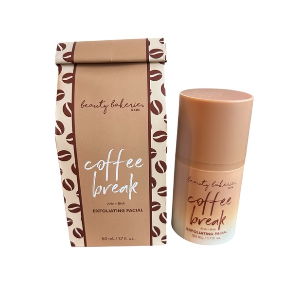 Beauty Bakerie AHA & BHA Coffee Break Exfoliating Facial Scrub Exfoliator NEW PC - Picture 10 of 11